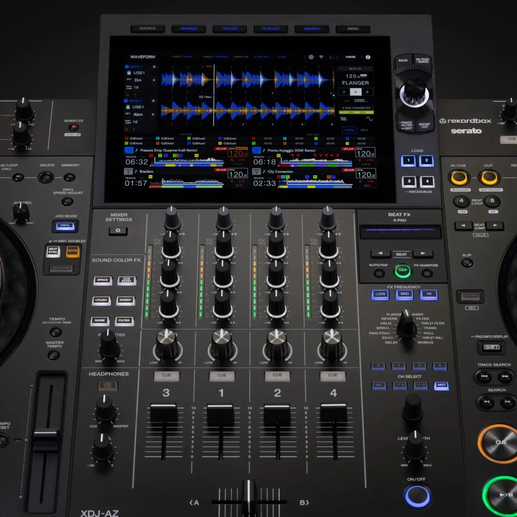 AlphaTheta XDJ-AZ Interface