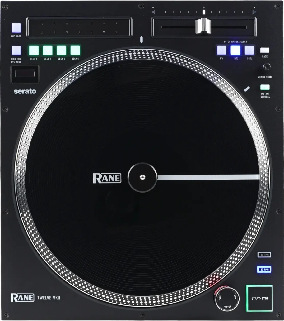 DJ Media Player Rane Twelve MKII Top View