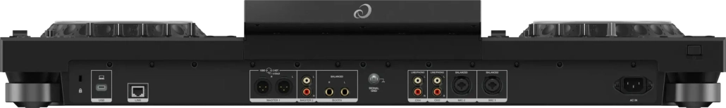 Standalone DJ System AlphaTheta XDJ-AZ Rear View