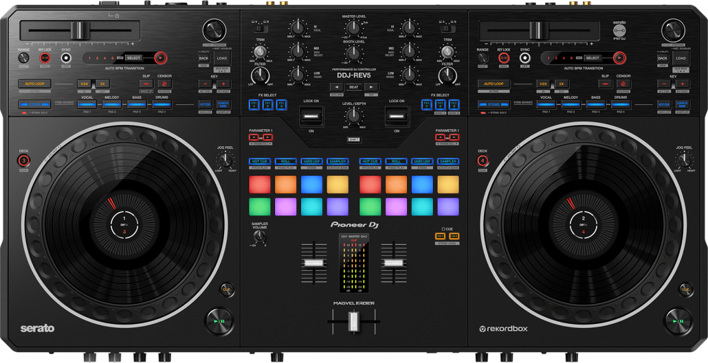 DJ Controller Pioneer DJ REV5 Top View